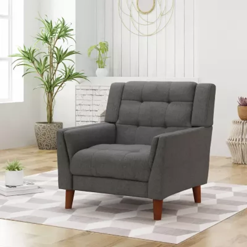 Candace Tufted Upholstered Armchair