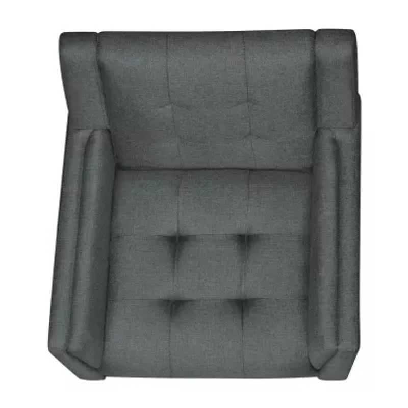 Candace Tufted Upholstered Armchair