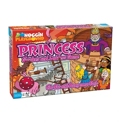 Noggin Playground Princess Snakes and Ladders Game