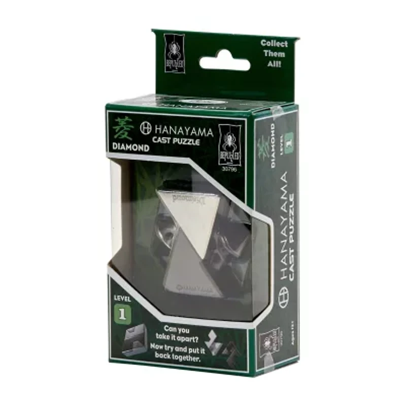 BePuzzled Hanayama Level 1 Cast Puzzle - Diamond