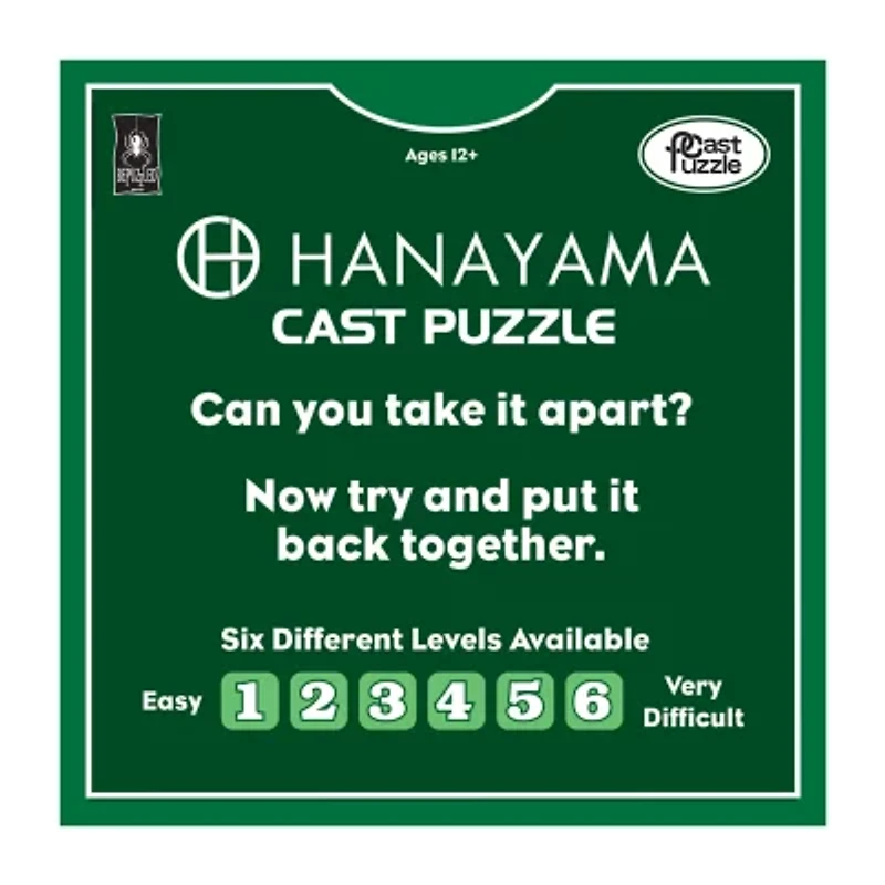 BePuzzled Hanayama Level 1 Cast Puzzle - Diamond