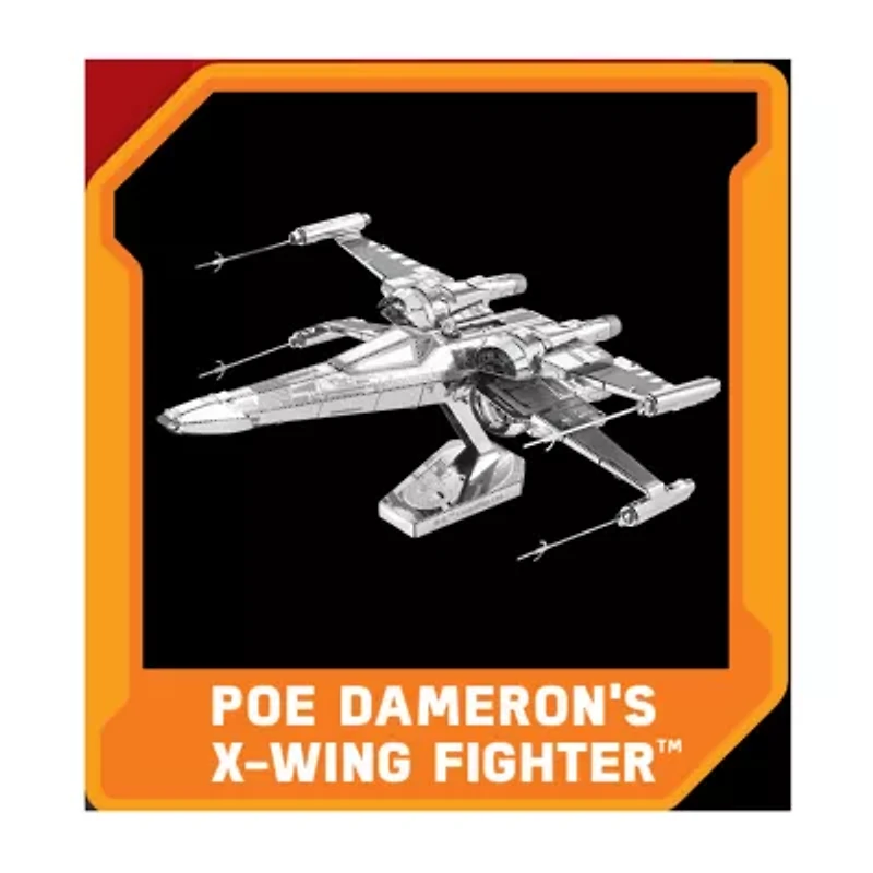 Fascinations Metal Earth 3D Laser Cut Model - StarWars Episode 7 Poe Dameron's X-Wing Fighter