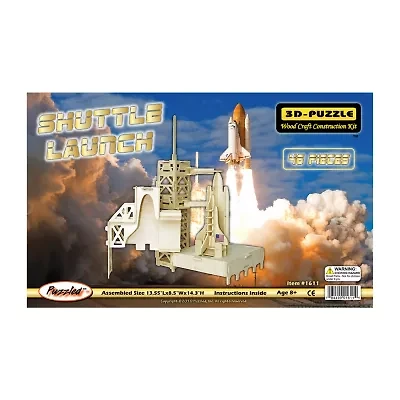 Puzzled Shuttle Launch
