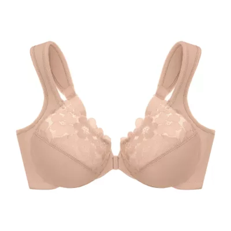 Glamorise Front-Close Cotton Wonderwire- 1241