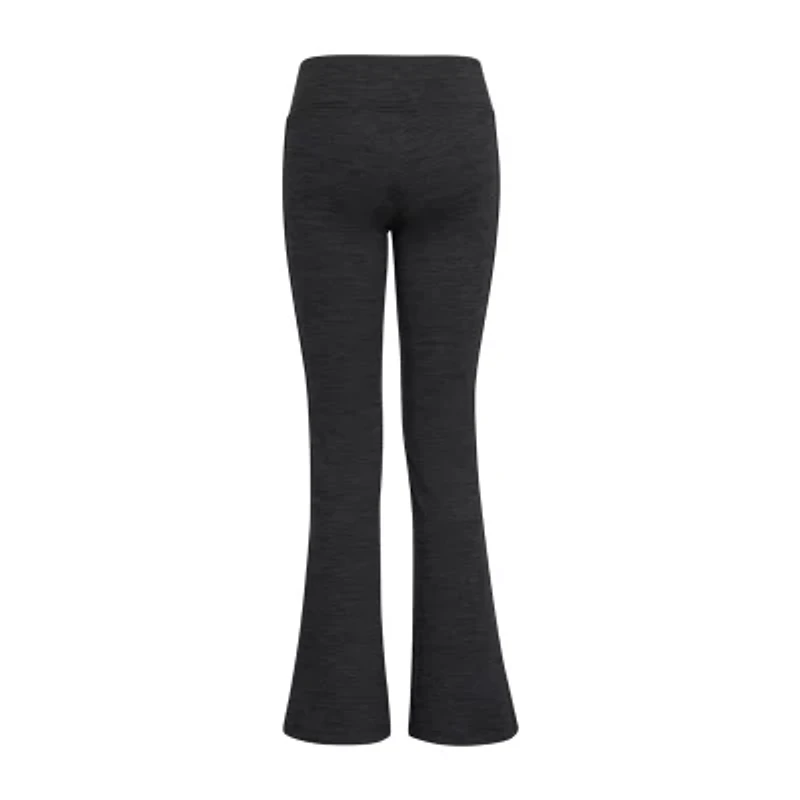 adidas Big Kid Girls Mid Rise Flare Slim Fit Pull-On Pant