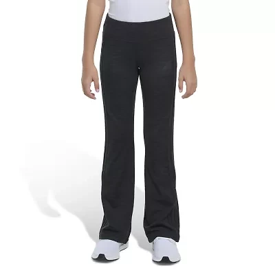 adidas Big Kid Girls Mid Rise Flare Slim Fit Pull-On Pant