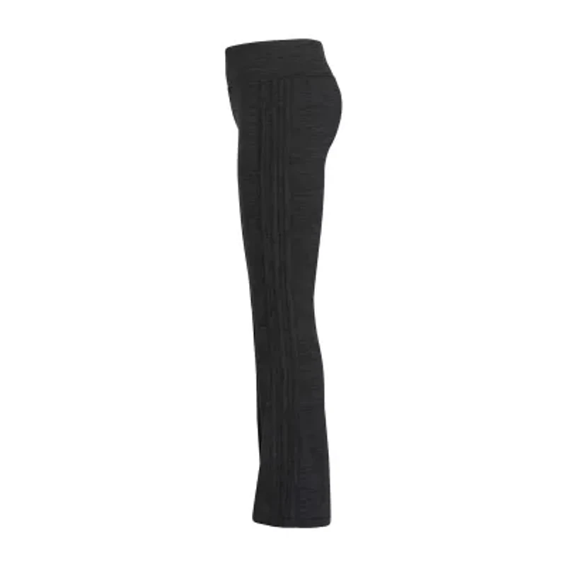 adidas Big Kid Girls Mid Rise Flare Slim Fit Pull-On Pant
