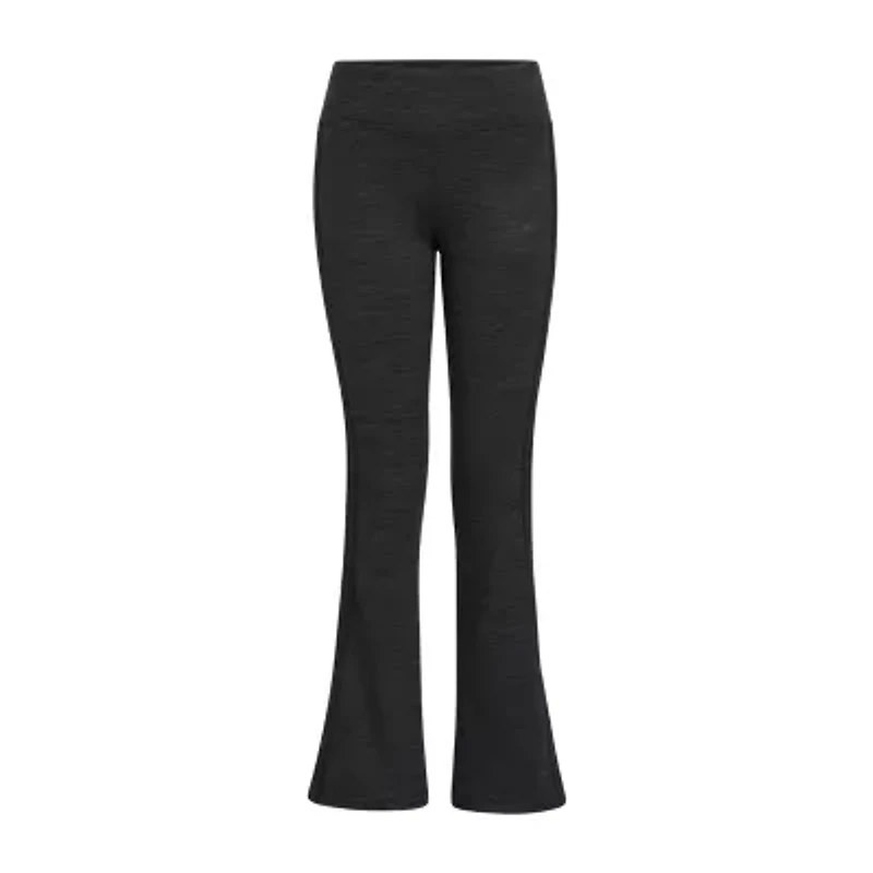 adidas Big Kid Girls Mid Rise Flare Slim Fit Pull-On Pant