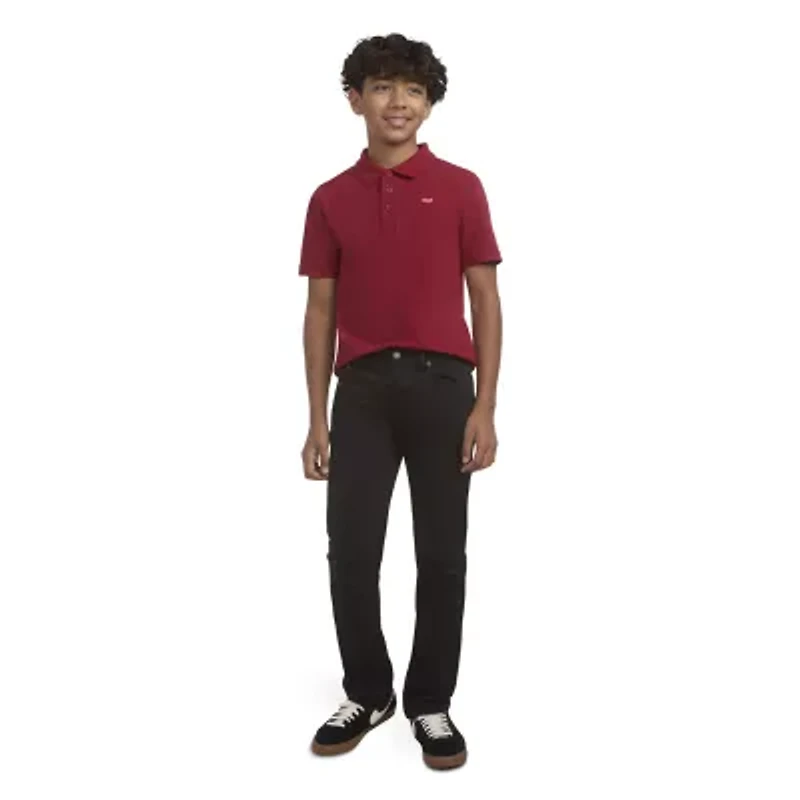Levi's 511 Sueded Big Kid Boys Adjustable Waist Slim Fit Pant