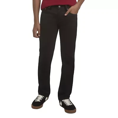 Levi's 511 Sueded Big Kid Boys Adjustable Waist Slim Fit Pant