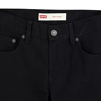 Levi's 511 Sueded Big Kid Boys Adjustable Waist Slim Fit Pant