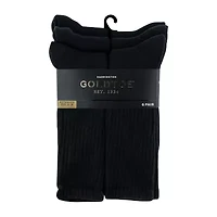 Gold Toe Harrington Mens 6 Pair Big and Tall Crew Socks