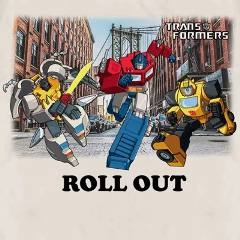 Mens Short Sleeve Transformers Graphic T-Shirt