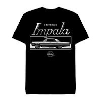 Mens Short Sleeve Chevrolet Impala Graphic T-Shirt