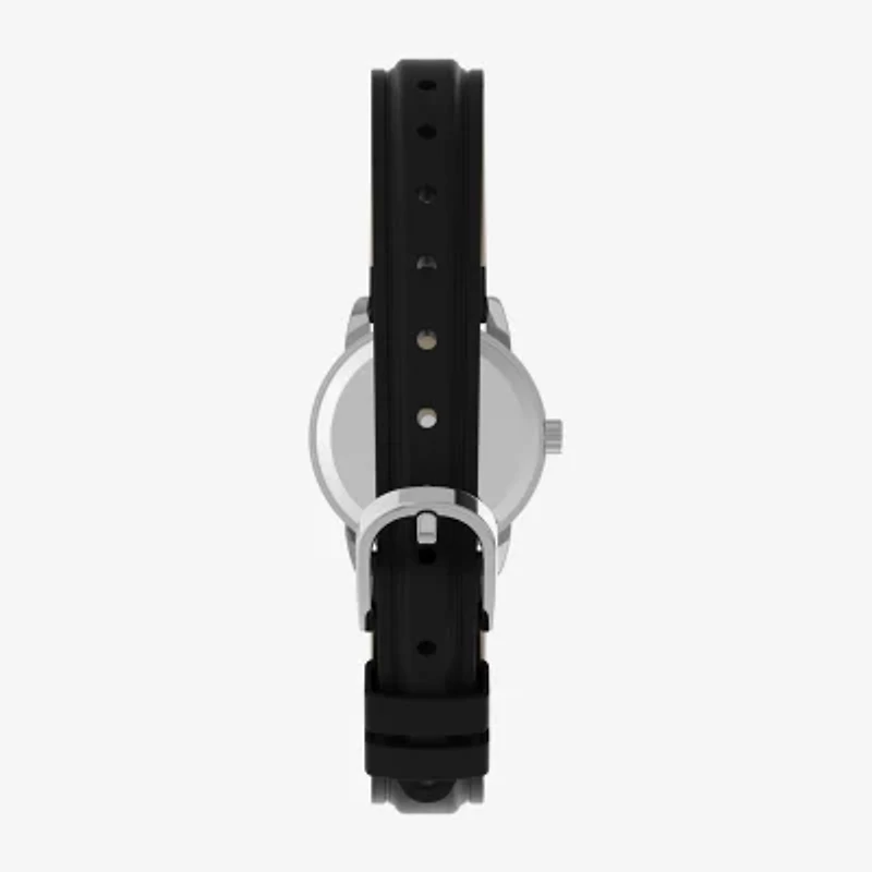 Timex® Easy Reader Womens Black Strap Watch