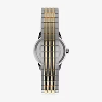 Timex Perfect Fit Unisex Adult Two Tone Stainless Steel Expansion Watch Tw2v05900jt