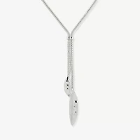 Worthington Silver Tone Bolo Womens 22 Inch Y Necklace