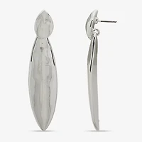 Worthington Silver Tone Womens Drop Earrings