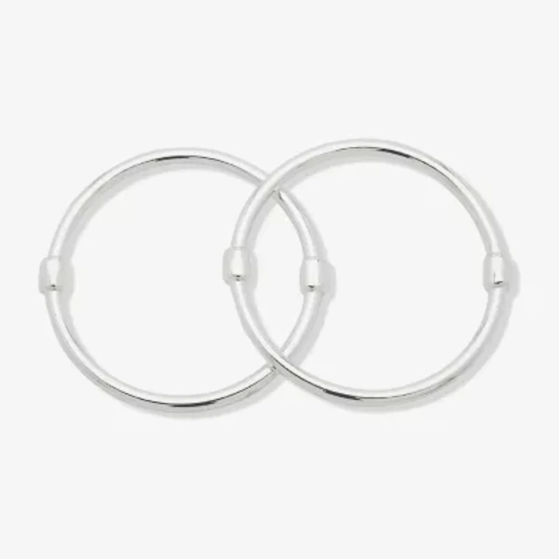 Worthington Silver Tone Womens 2-pc. Bracelet Set