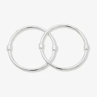 Worthington Silver Tone Womens 2-pc. Bracelet Set