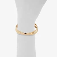Worthington Gold Tone Womens Cuff Bracelet
