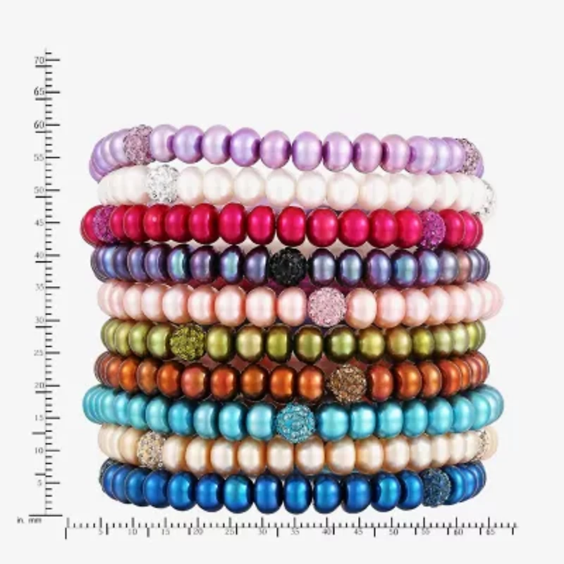 LIMITED QUANTITIES! Honora Legacy Womens Multi Color Stretch Bracelet