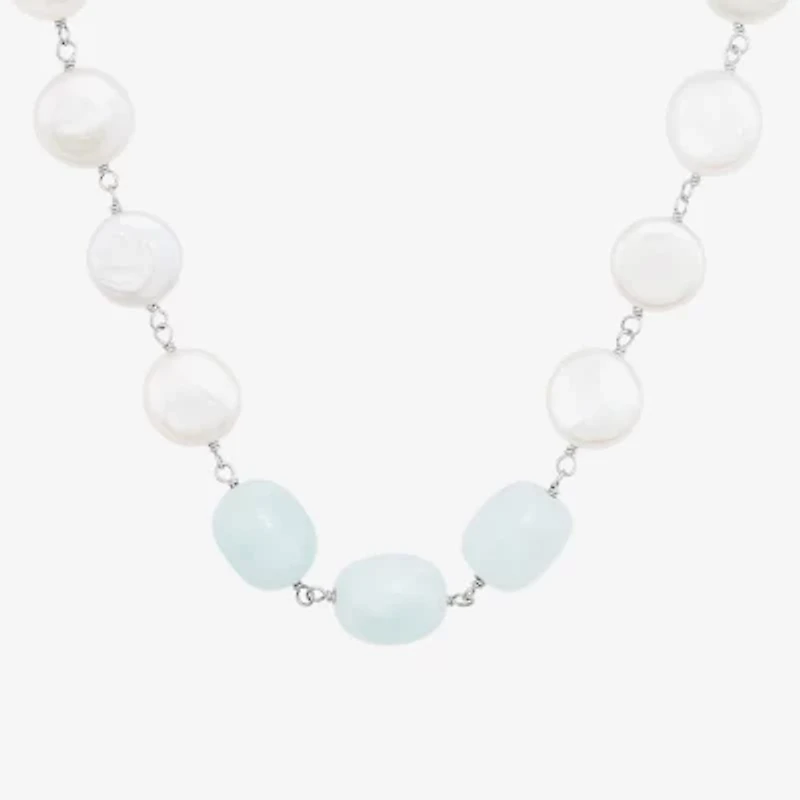 Limited Quantities! Womens White Inch Strand Necklace