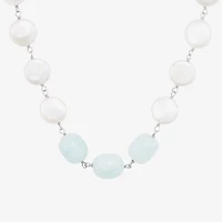 Limited Quantities! Womens White Inch Strand Necklace