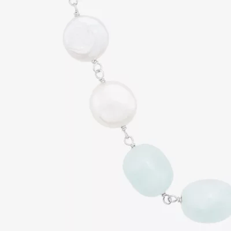 Limited Quantities! Womens White Inch Strand Necklace