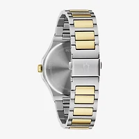 Bulova Mens Two Tone Stainless Steel Bracelet Watch 98b440