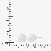 Certified Sofia™ Cultured Freshwater Pearl 5-5.5mm 10K Gold Stud Earrings
