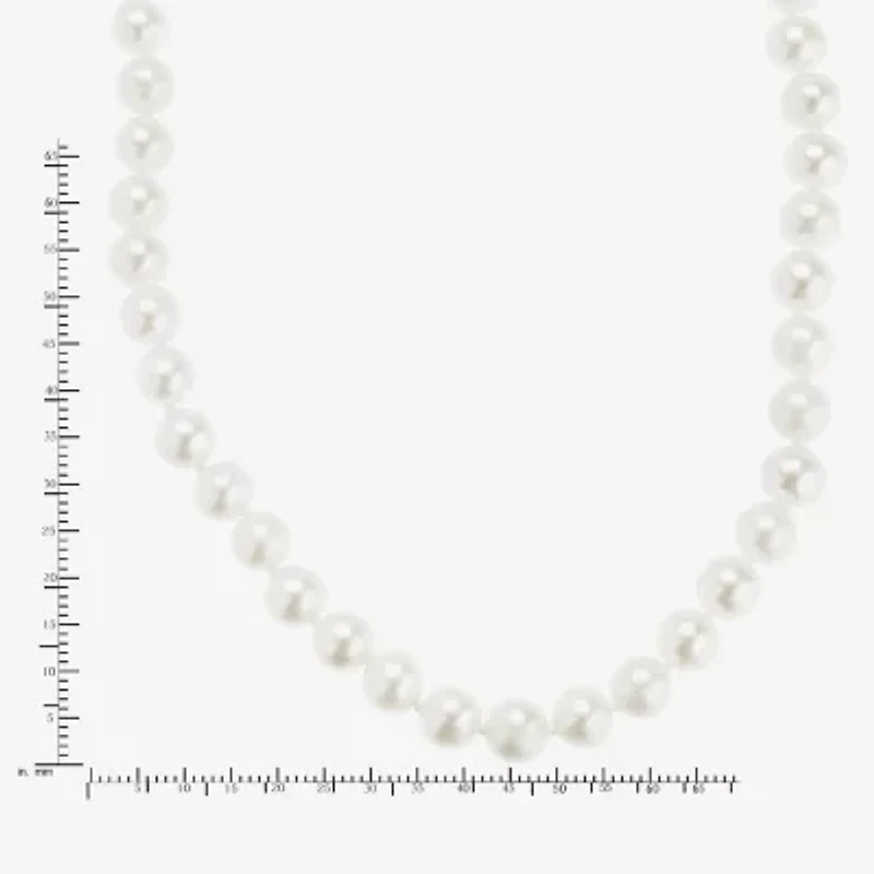 Womens 10K Gold 18 Inch Strand Necklace