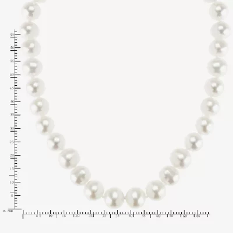 Womens 10K Gold 18 Inch Strand Necklace