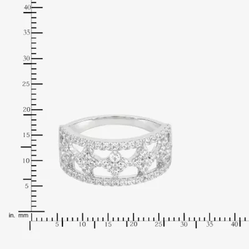 (Si1-Si2/ H-I) Womens 1 CT. T.W. Lab Grown White Diamond 10K Gold Band