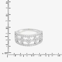 (Si1-Si2/ H-I) Womens 1 CT. T.W. Lab Grown White Diamond 10K Gold Band