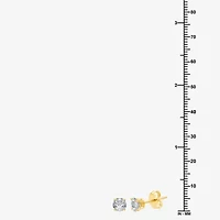 Ever Star 1 CT. T.W. Lab-Grown (G / SI1-SI2) Diamond 10K Gold Round Stud Earrings