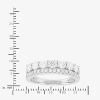 Womens 1 1/4 CT. T.W. White Diamond 10K Gold Anniversary Wedding Band