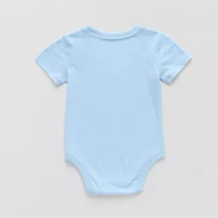 Okie Dokie Baby Boys Crew Neck Short Sleeve Bodysuit