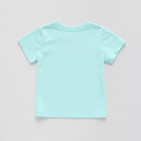 Okie Dokie Baby Boys Crew Neck Short Sleeve Graphic T-Shirt
