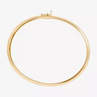 Womens 10K Gold Bangle Bracelet