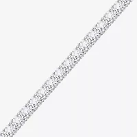 DiamonArt® 11.34 CT. T.W. Cubic Zirconia Sterling Silver Bracelet