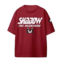 Shadow Little & Big Kid Boys Crew Neck Short Sleeve Oversized Sonic the Hedgehog Graphic T-Shirt