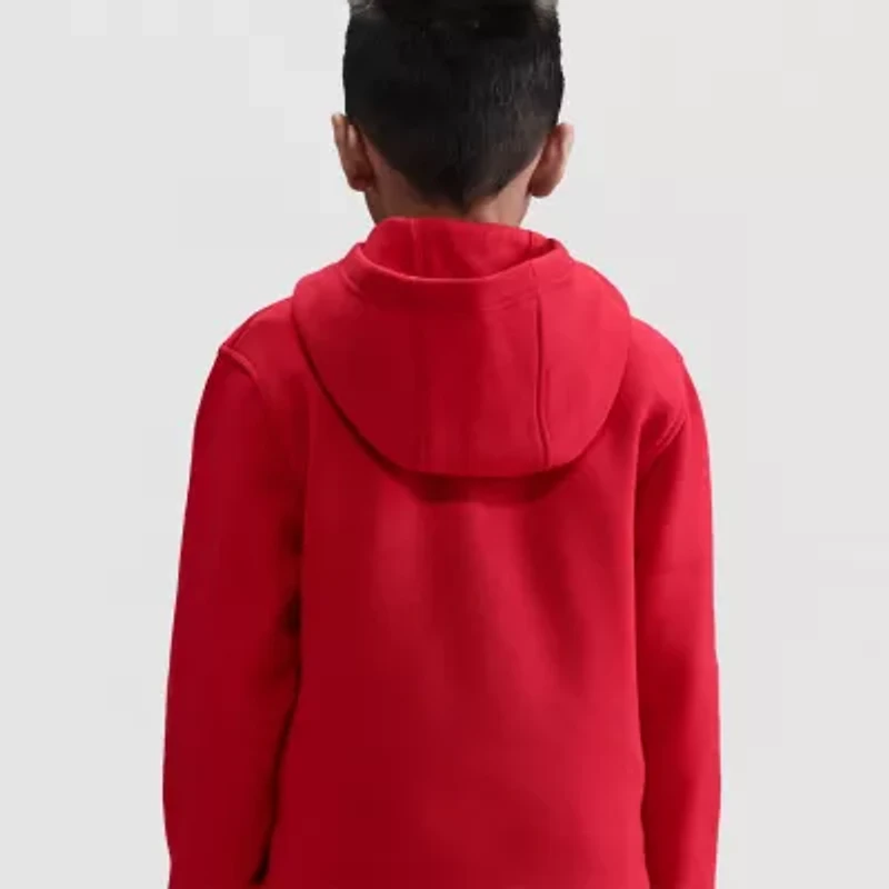 Nike Club Big Kid Unisex Long Sleeve Fleece Active Hoodie