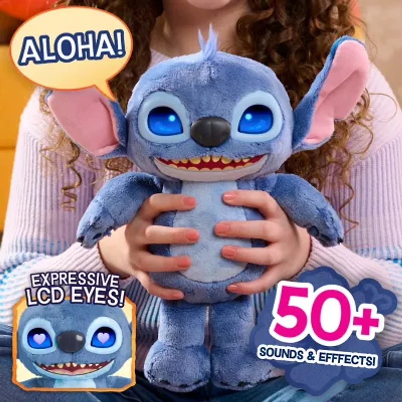 Disney Collection Stitch Many Moods Interactive Plush
