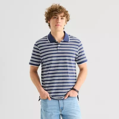 Arizona Mens Regular Fit Short Sleeve Polo Shirt