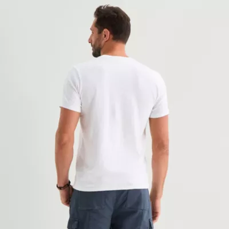 mutual weave Mens Crew Neck Short Sleeve T-Shirt