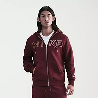 Nike Club Mens Long Sleeve Fleece Zipper Active Hoodie