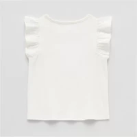 Okie Dokie Toddler & Little Girls Round Neck Sleeveless T-Shirt