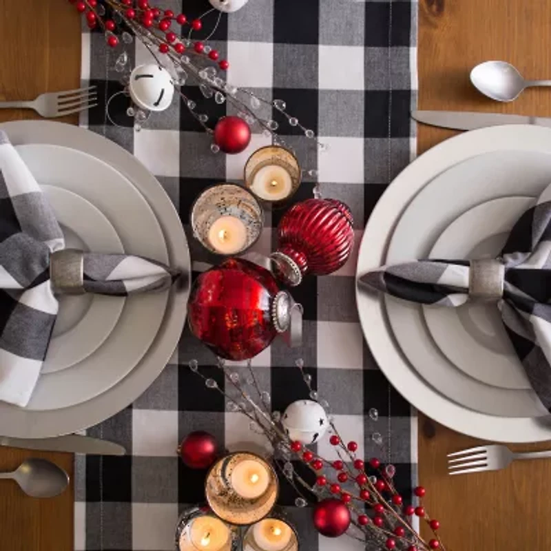 Design Imports Buffalo Check Table Runner