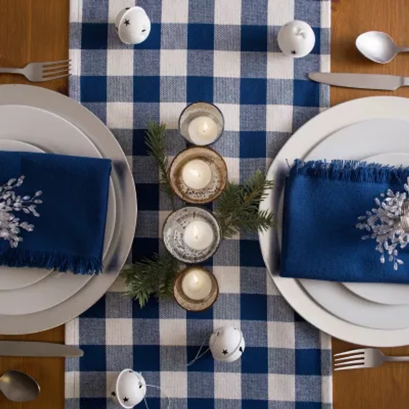 Design Imports Buffalo Check Table Runner
